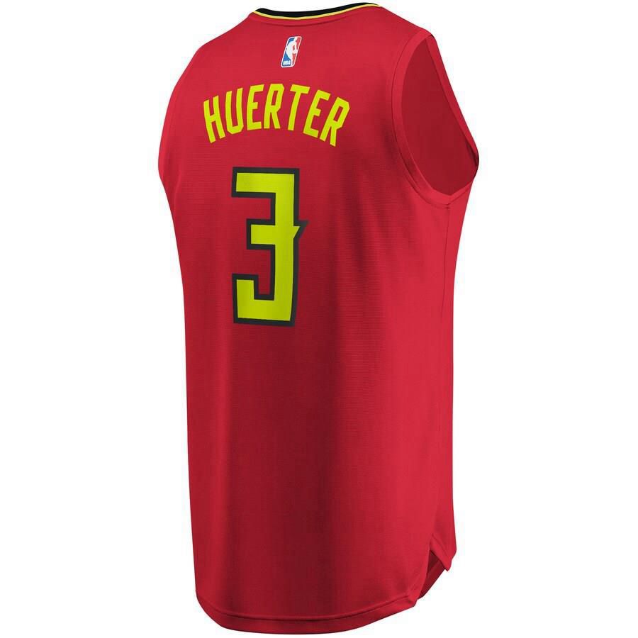 Atlanta Hawks Kevin Huerter Fanatics Branded Replica Fast Break Player Statement Jersey Kids - Red | Ireland D7461A2