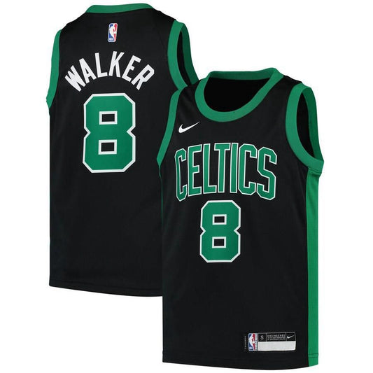 Boston Celtics Kemba Walker Nike 2019-20 Swingman Player Statement Jersey Kids - Black | Ireland D2534K4